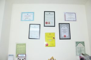 Dr.Roshita Khare Certificate