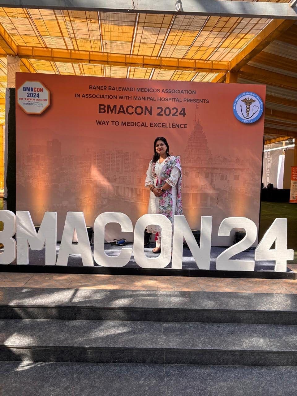 Dr. Roshita Khare at BMACON 2024 medical conference