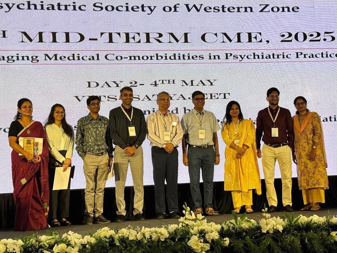Dr. Roshita Khare at the Psychiatric Society Mid-Term CME 2025