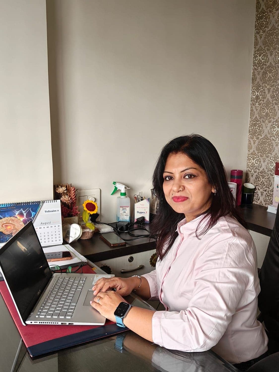 Dr. Roshita Khare consulting at MNAS Clinic, Baner, Pune